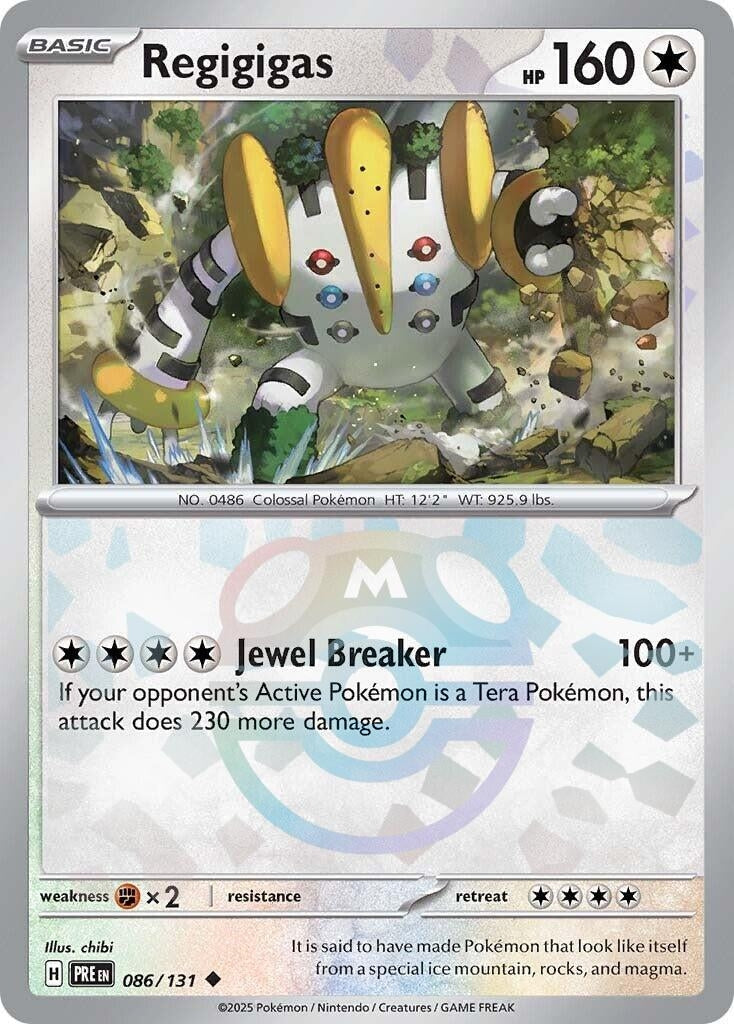 Image for Regigigas (Master Ball Pattern) (086/131) - Pokemon