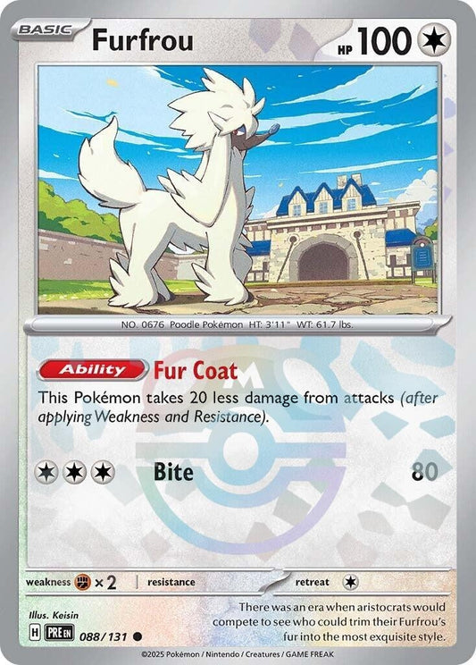 Image for Furfrou (Master Ball Pattern) (088/131) - Pokemon
