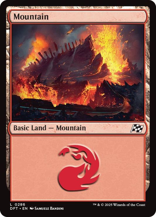 Image for Mountain (0286) (286) - Magic: The Gathering