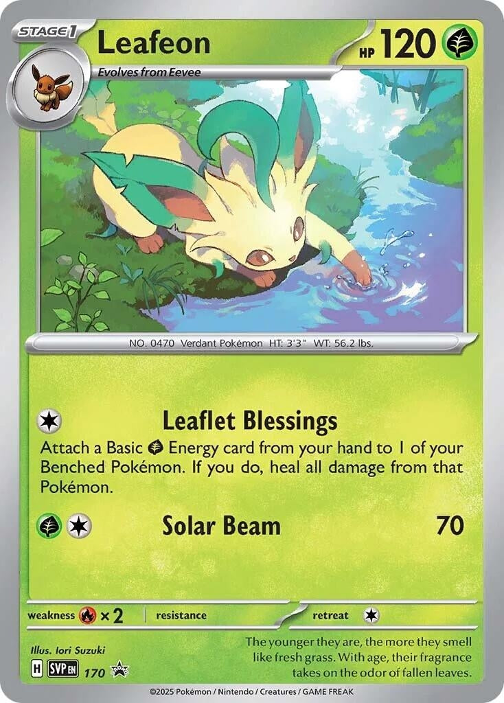 Image for Leafeon - 170 (Cosmos Holo) (170) - Pokemon