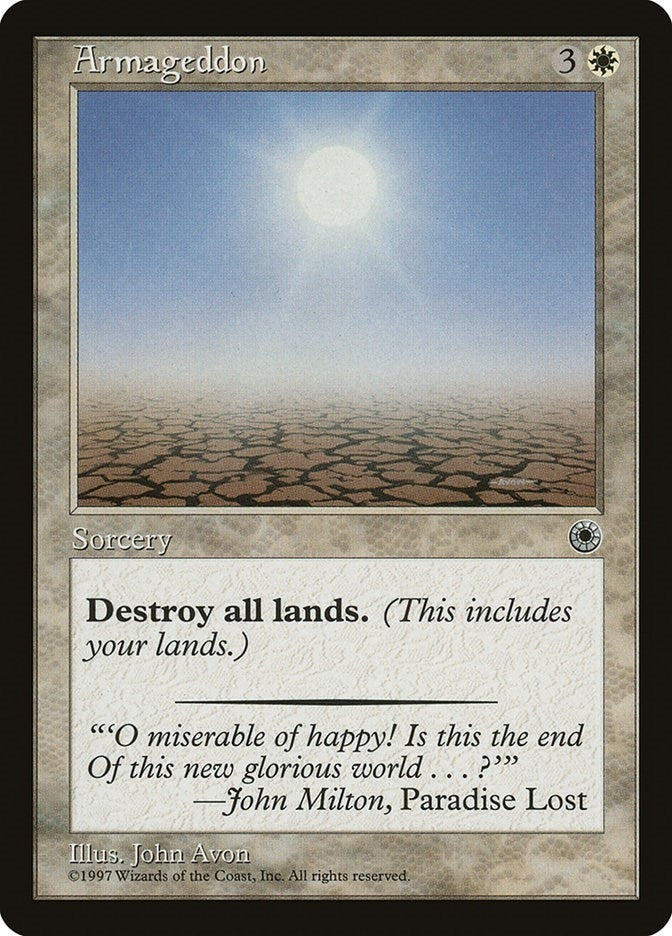 Image for Armageddon - Magic: The Gathering