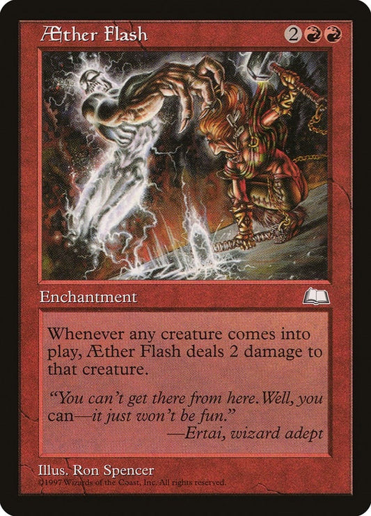 Image for Aether Flash - Magic: The Gathering