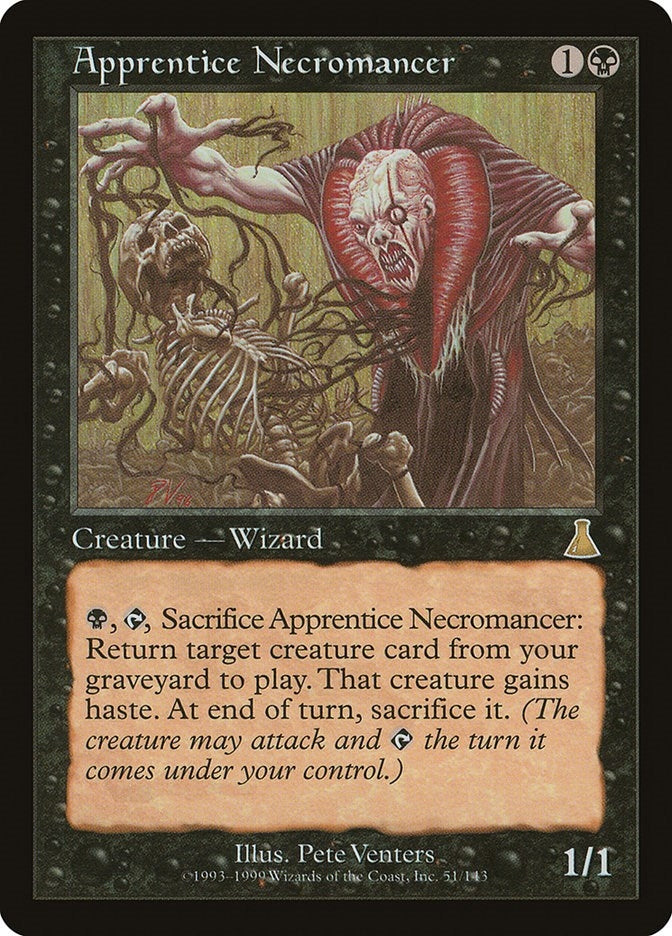 Image for Apprentice Necromancer (51) - Magic: The Gathering