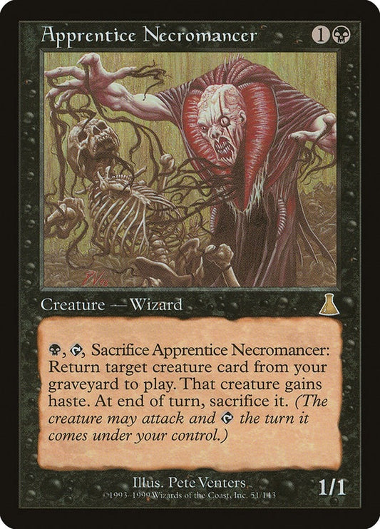 Image for Apprentice Necromancer (51) - Magic: The Gathering