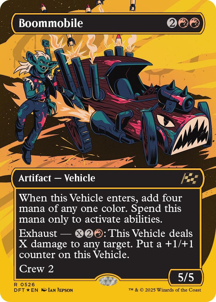 Boommobile (Borderless) (First-Place Foil) (526)