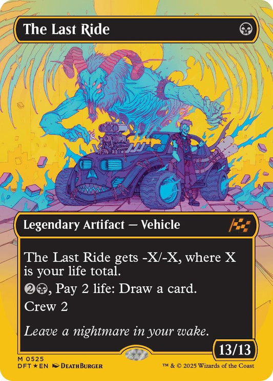 Image for The Last Ride (Borderless) (First-Place Foil) (525) - Magic: The Gathering