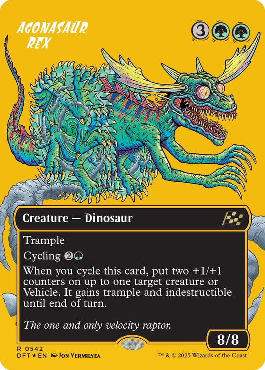 Agonasaur Rex (Borderless) (First-Place Foil) (542)