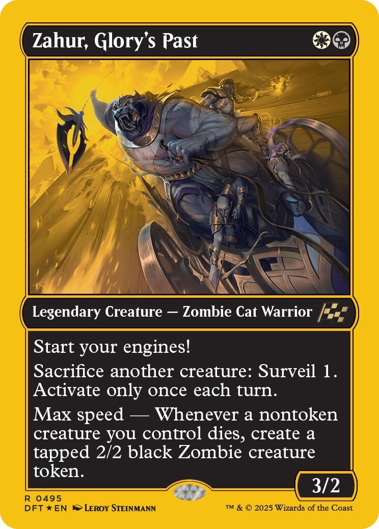 Image for Zahur, Glory's Past (First-Place Foil) (495) - Magic: The Gathering