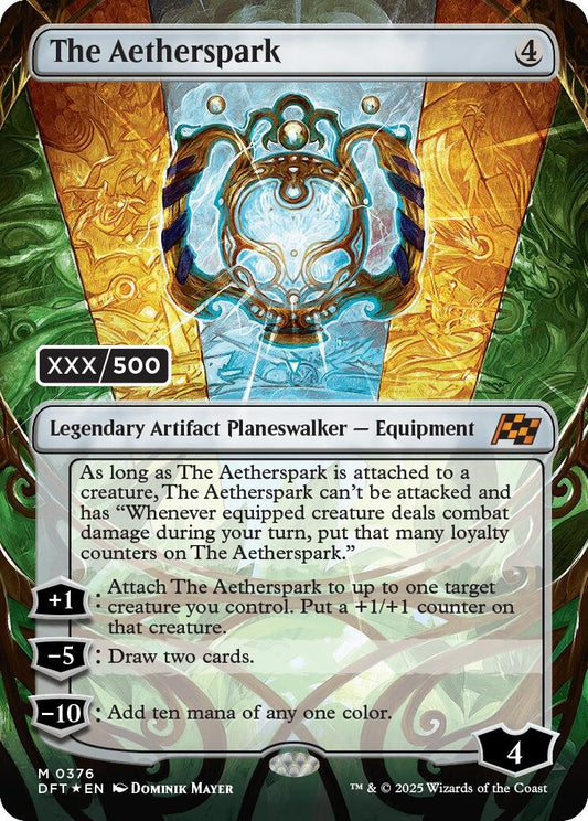 Image for The Aetherspark (Serial Numbered) (376) - Magic: The Gathering