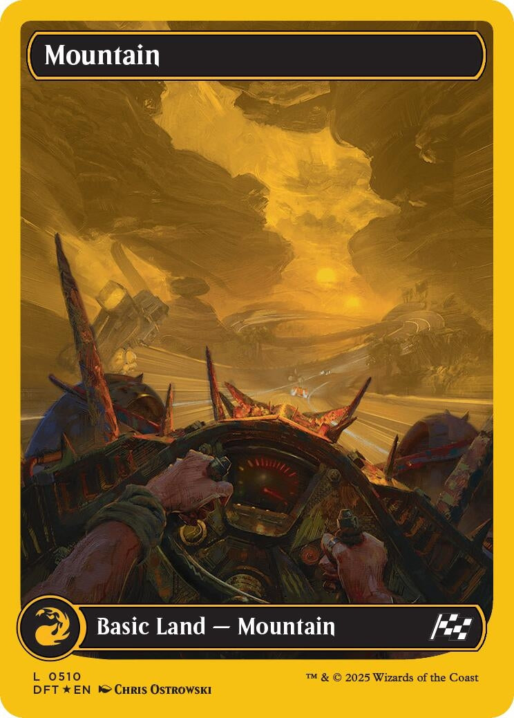 Image for Mountain (0510) (First-Place Foil) (510) - Magic: The Gathering