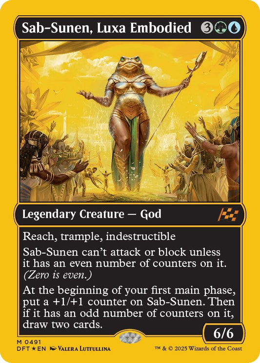 Image for Sab-Sunen, Luxa Embodied (First-Place Foil) (491) - Magic: The Gathering
