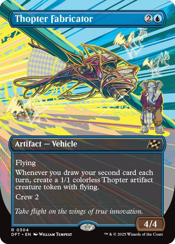 Image for Thopter Fabricator (Borderless) (304) - Magic: The Gathering