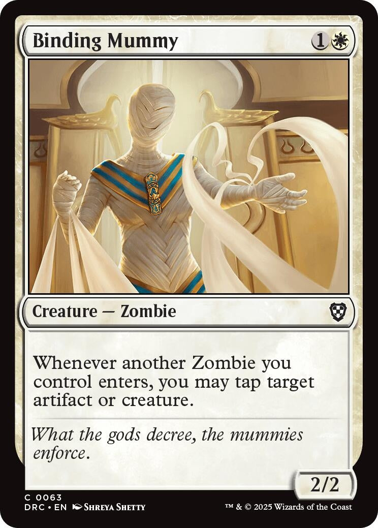Image for Binding Mummy (63) - Magic: The Gathering