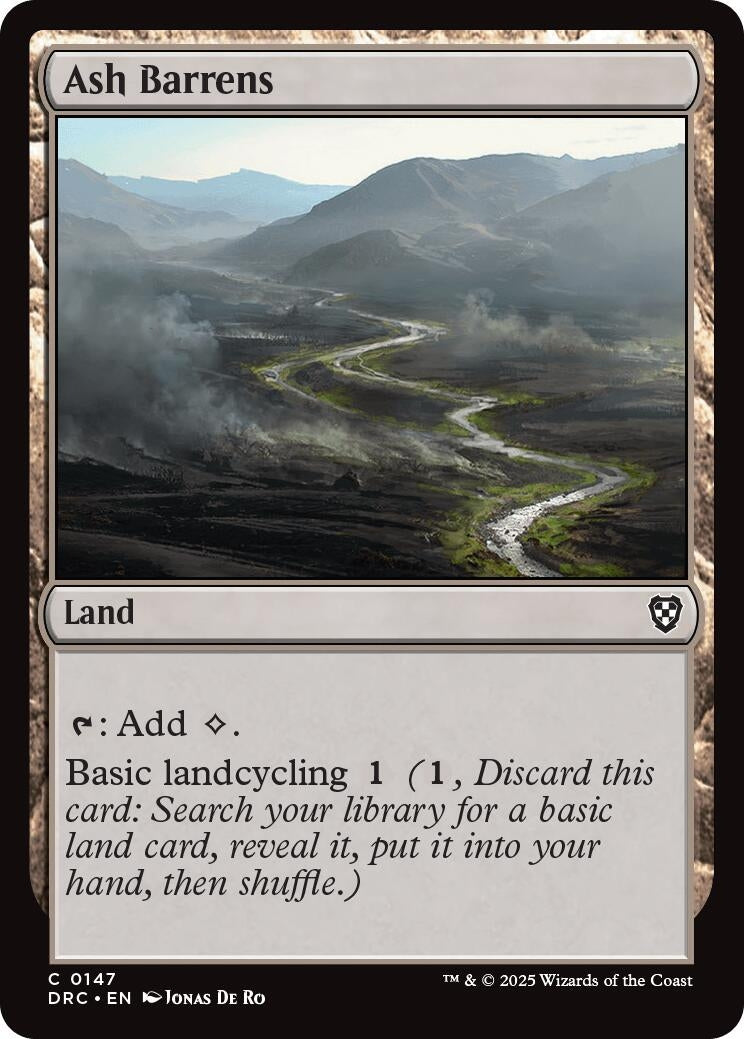 Image for Ash Barrens (147) - Magic: The Gathering