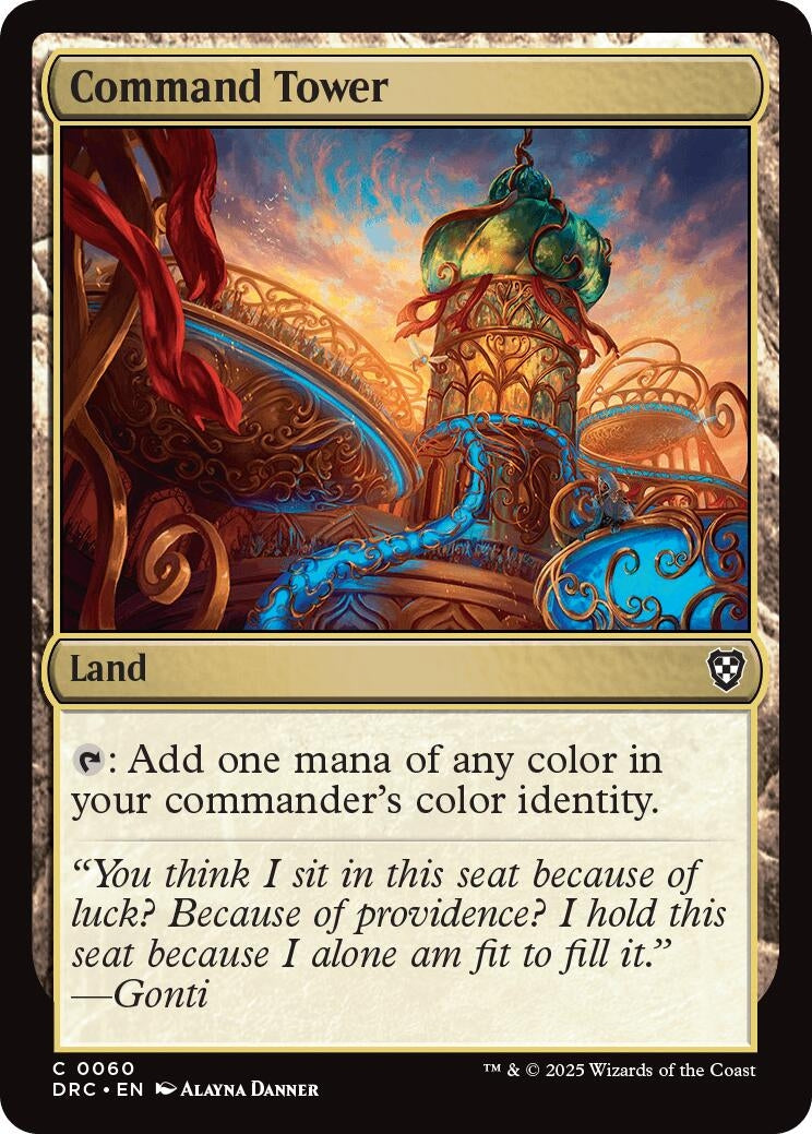 Image for Command Tower (0060) (60) - Magic: The Gathering