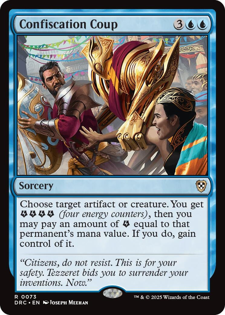 Image for Confiscation Coup (73) - Magic: The Gathering