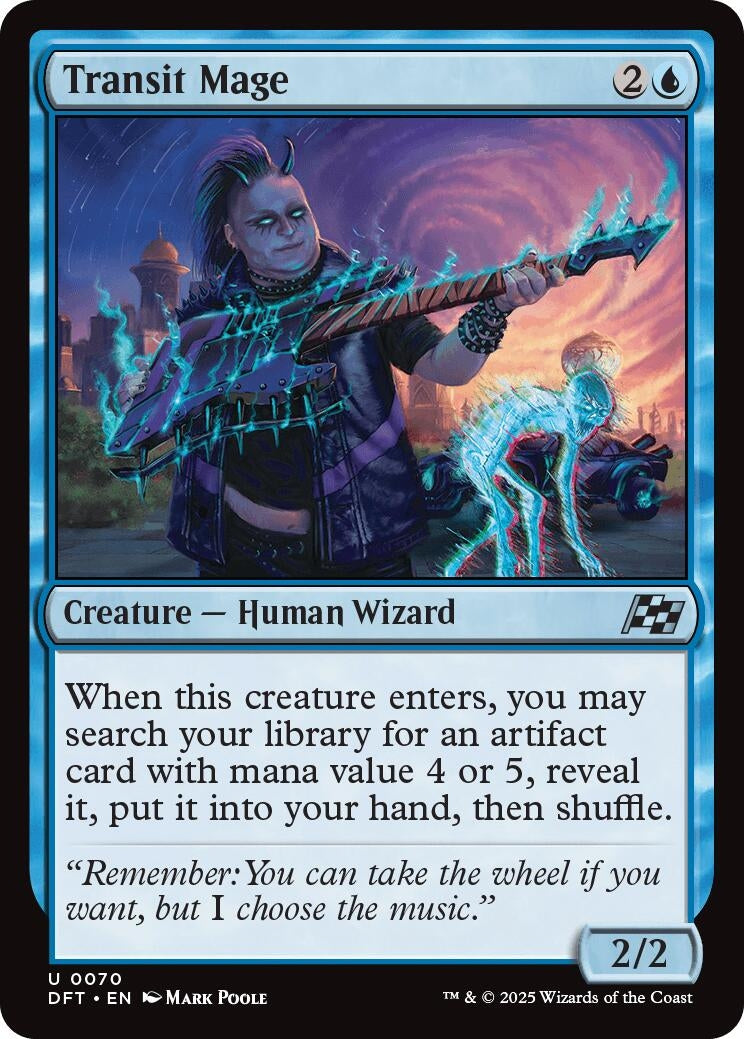 Image for Transit Mage (70) - Magic: The Gathering
