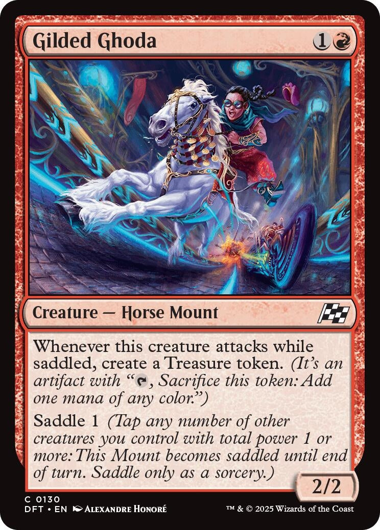 Image for Gilded Ghoda (130) - Magic: The Gathering