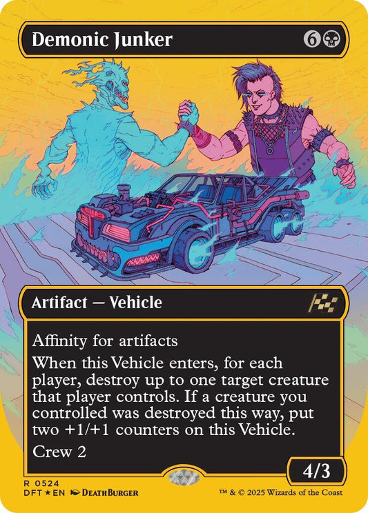 Image for Demonic Junker (Borderless) (First-Place Foil) (524) - Magic: The Gathering
