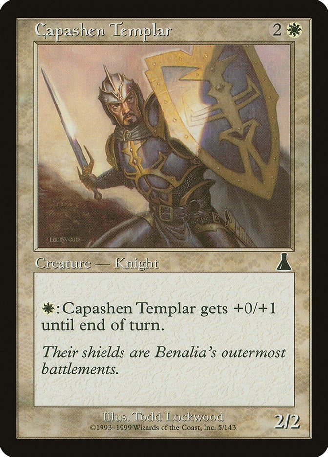 Image for Capashen Templar (5) - Magic: The Gathering