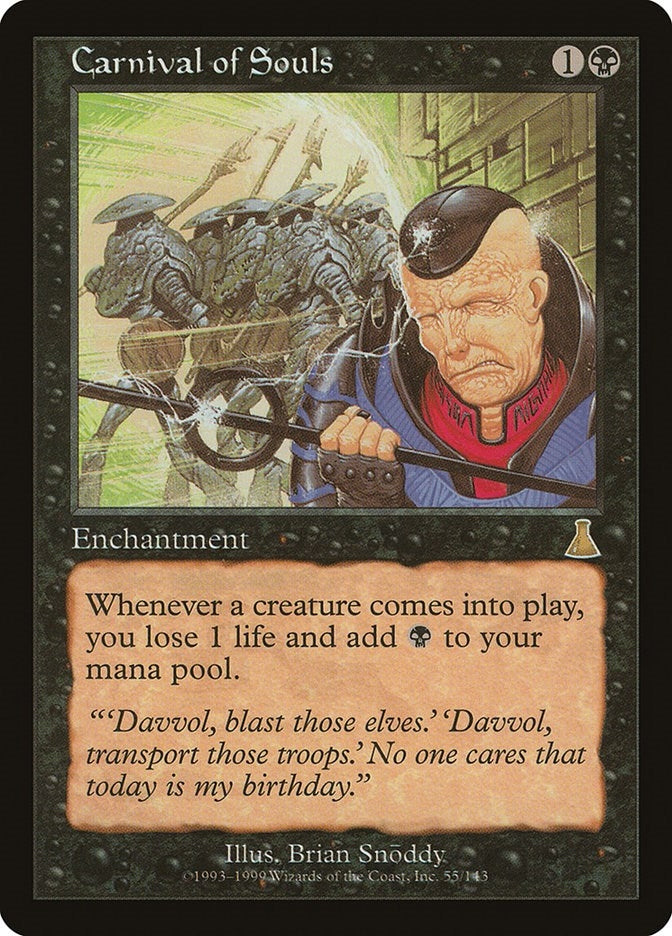 Image for Carnival of Souls (55) - Magic: The Gathering