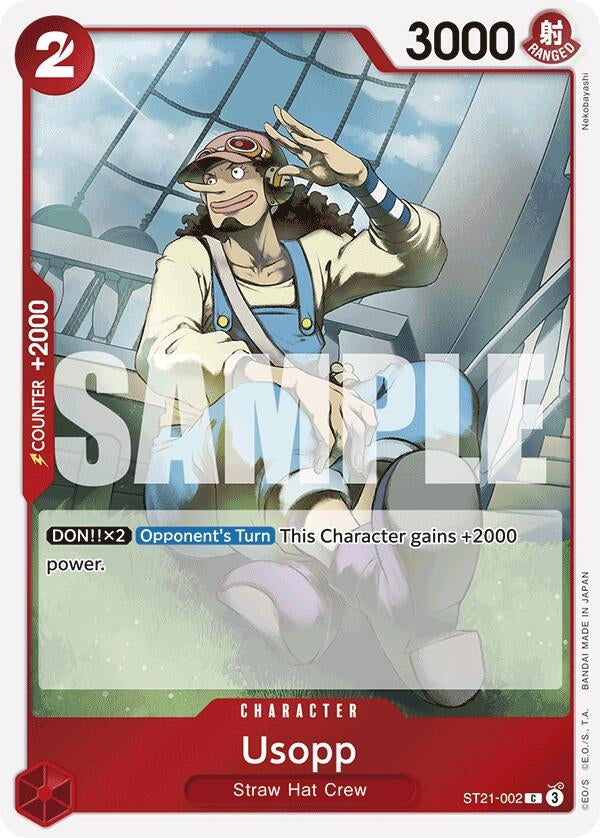 Image for Usopp (ST21-002) - One Piece Card Game