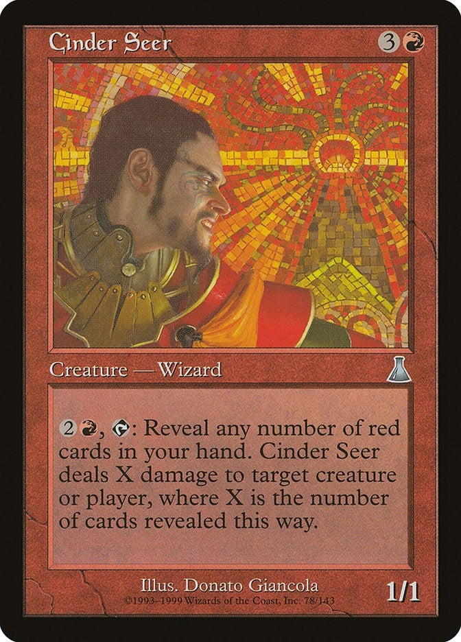 Image for Cinder Seer (78) - Magic: The Gathering