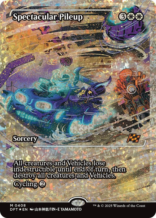 Image for Spectacular Pileup (Showcase) (Fracture Foil) (408) - Magic: The Gathering