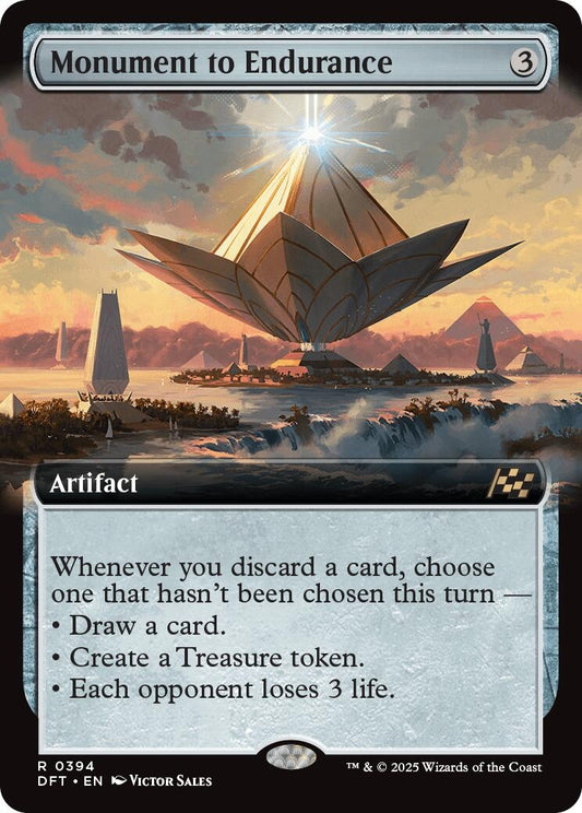 Image for Monument to Endurance (Extended Art) (394) - Magic: The Gathering