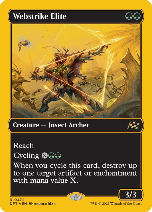 Image for Webstrike Elite (First-Place Foil) (472) - Magic: The Gathering