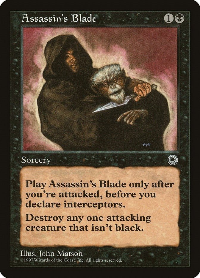 Image for Assassin's Blade - Magic: The Gathering