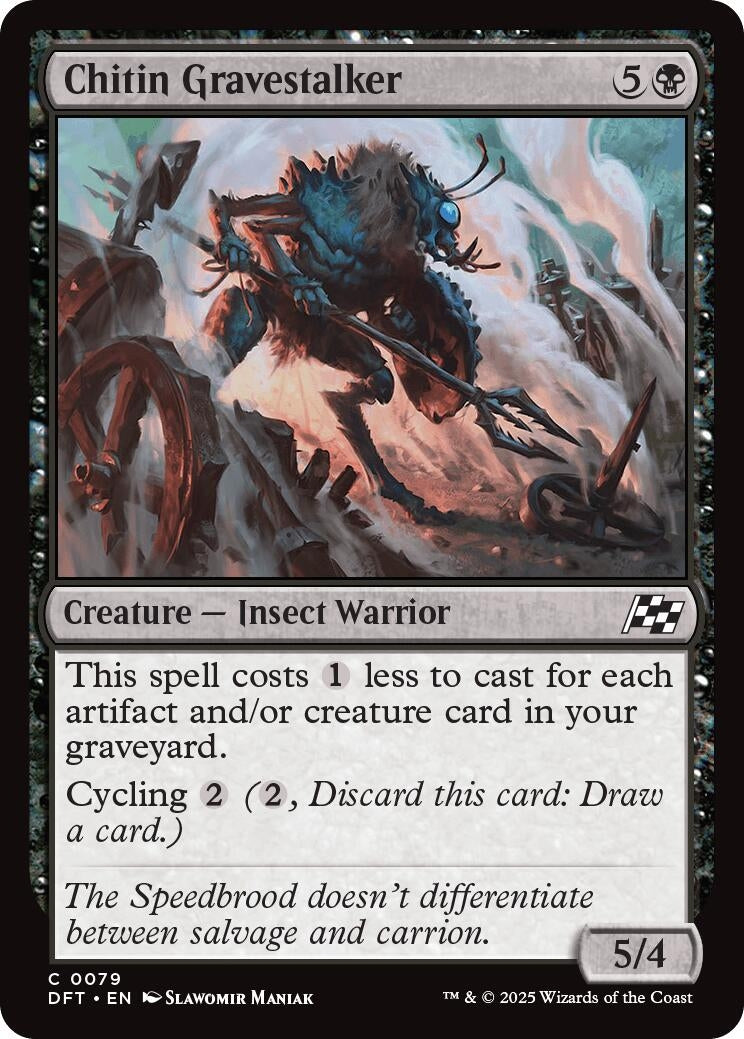 Image for Chitin Gravestalker (79) - Magic: The Gathering