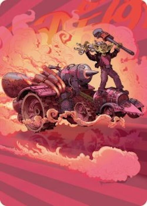 Image for Burner Rocket Art Card (41) - Magic: The Gathering