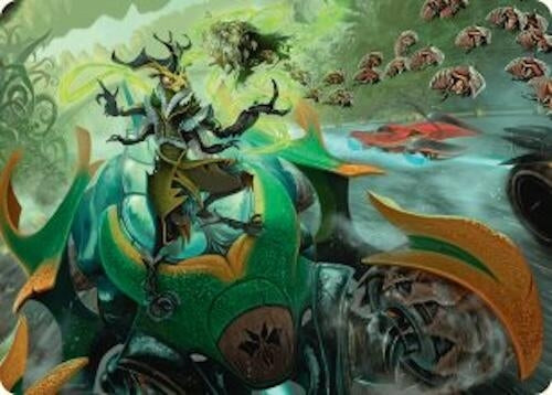 Aatchik, Emerald Radian Art Card (15/54) (15)