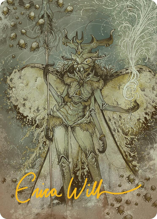 Aatchik, Emerald Radian Art Card (6/54) (Gold-Stamped Signature) (6)