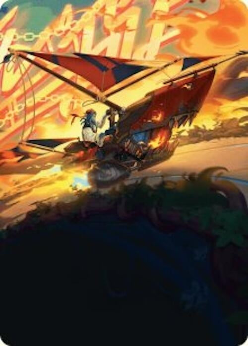 Image for Boosted Sloop Art Card (47) - Magic: The Gathering