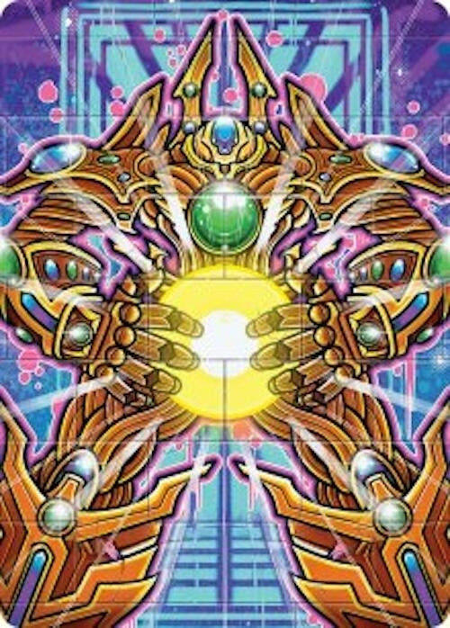 Image for Brightglass Gearhulk Art Card (53) - Magic: The Gathering