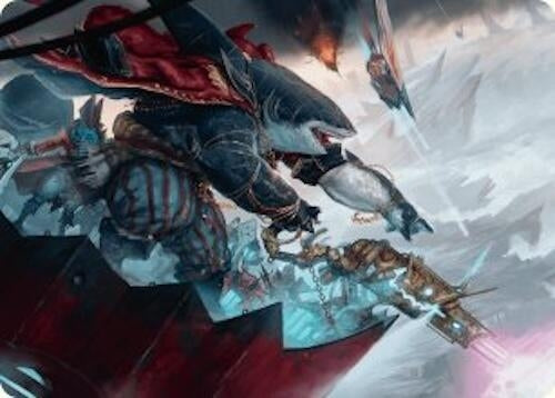 Image for Captain Howler, Sea Scourge Art Card (16/54) (16) - Magic: The Gathering