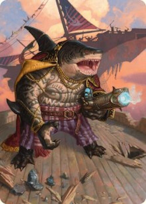 Image for Captain Howler, Sea Scourge Art Card (4/54) (4) - Magic: The Gathering