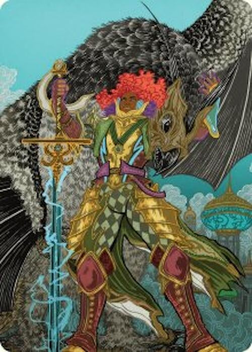 Image for Caradora, Heart of Alacria Art Card (3/54) (3) - Magic: The Gathering