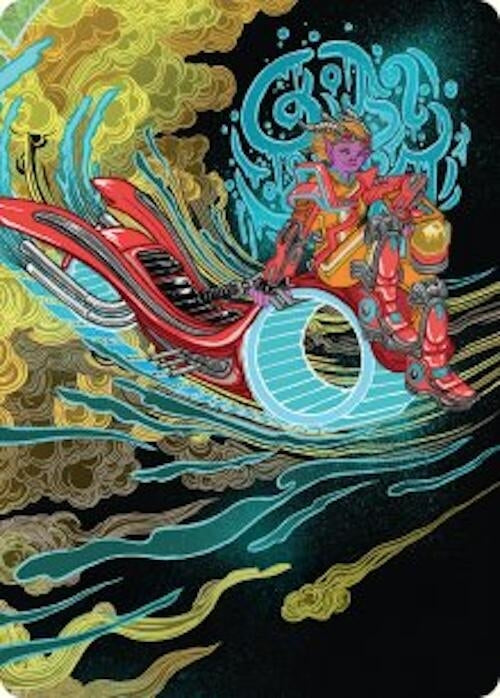 Image for Cloudspire Skycycle Art Card (44) - Magic: The Gathering