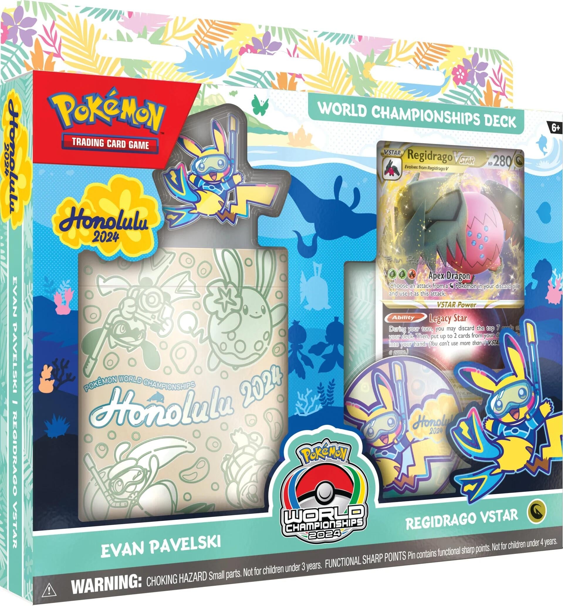 Image for 2024 World Championship Deck: Evan Pavelski (Regidrago VSTAR) - Pokemon
