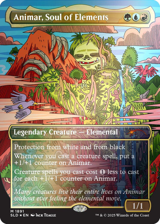 Animar, Soul of Elements (Rainbow Foil) (1891)
