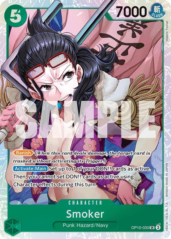 Image for Smoker (030) (OP10-030) - One Piece Card Game