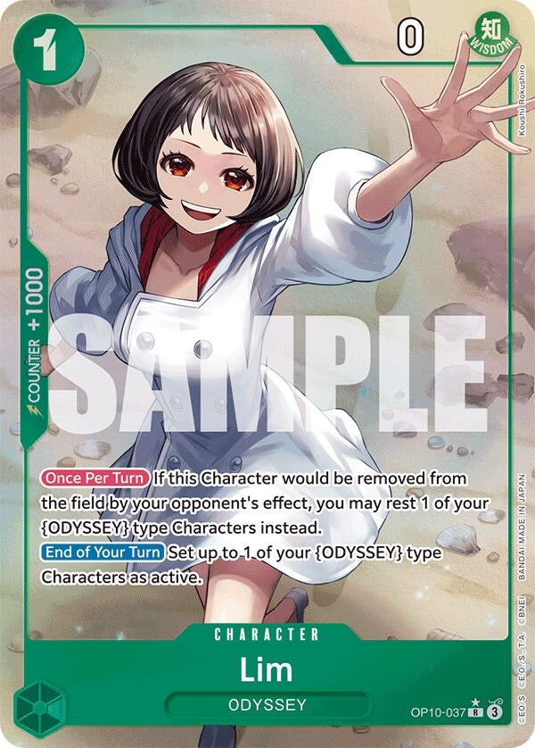 Image for Lim (Parallel) (OP10-037) - One Piece Card Game