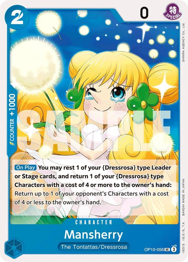 Image for Mansherry (OP10-056) - One Piece Card Game