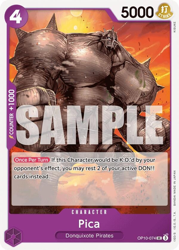 Image for Pica (OP10-074) - One Piece Card Game
