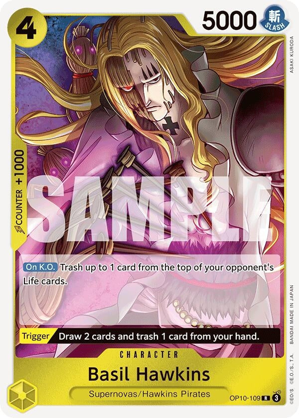 Image for Basil Hawkins (OP10-109) - One Piece Card Game