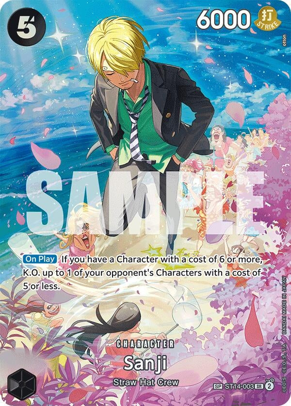 Image for Sanji (SP) (ST14-003) - One Piece Card Game
