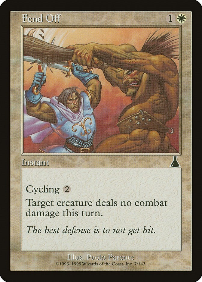 Image for Fend Off (7) - Magic: The Gathering